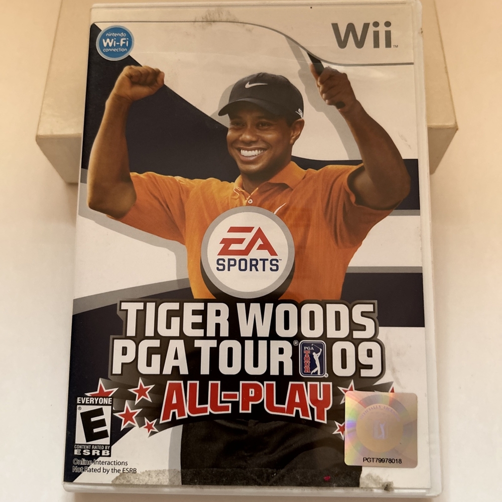 Tiger Woods PGA 209 All-play Nintendo Wii 2008 CIB Complete Video Game